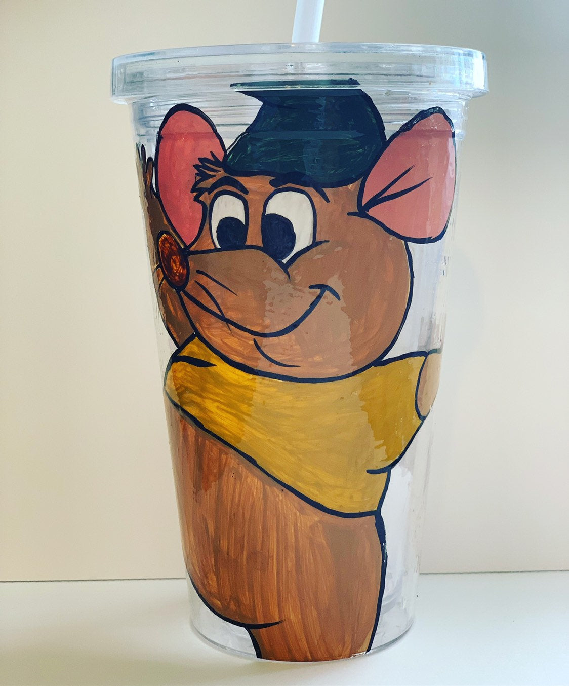 Custom Painted Tumbler Cup