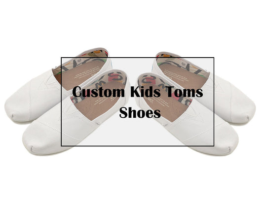 Hand painted Kids Toms