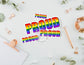 Gay Pride Waterproof Vinyl Sticker
