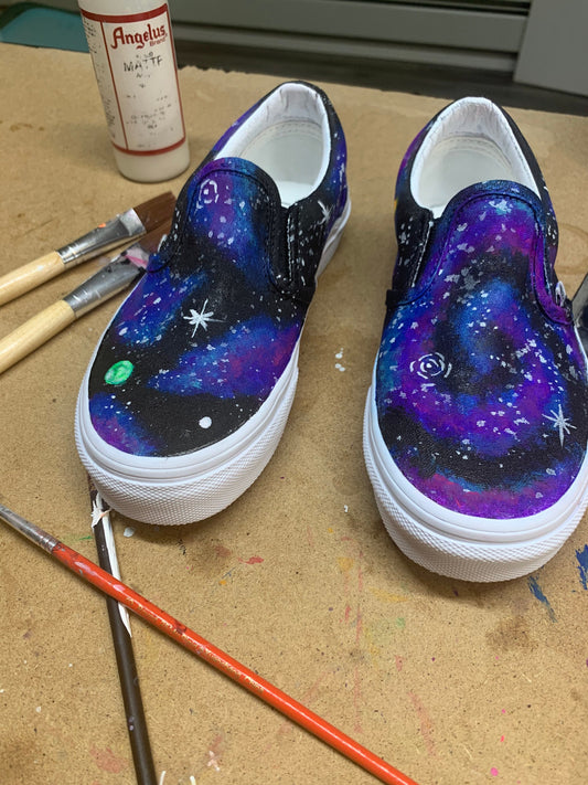 Adult Galaxy Sneakers