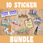 10 Sticker Bundle- Choose any 10 stickers