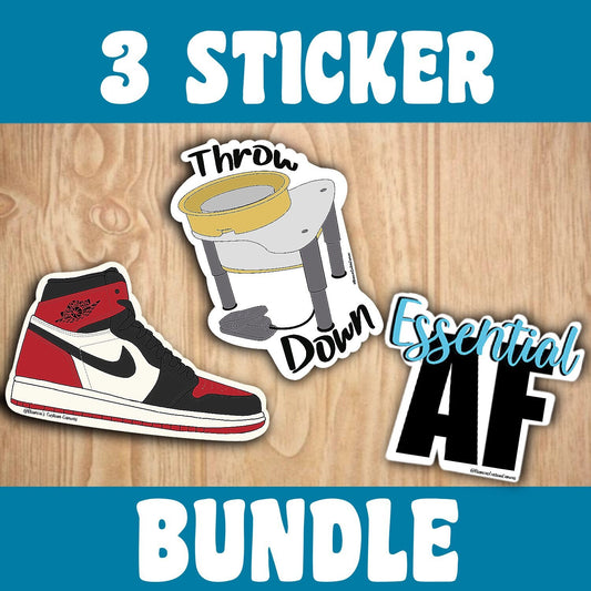 3 Sticker Bundle- Choose any 3 stickers for a discounted price