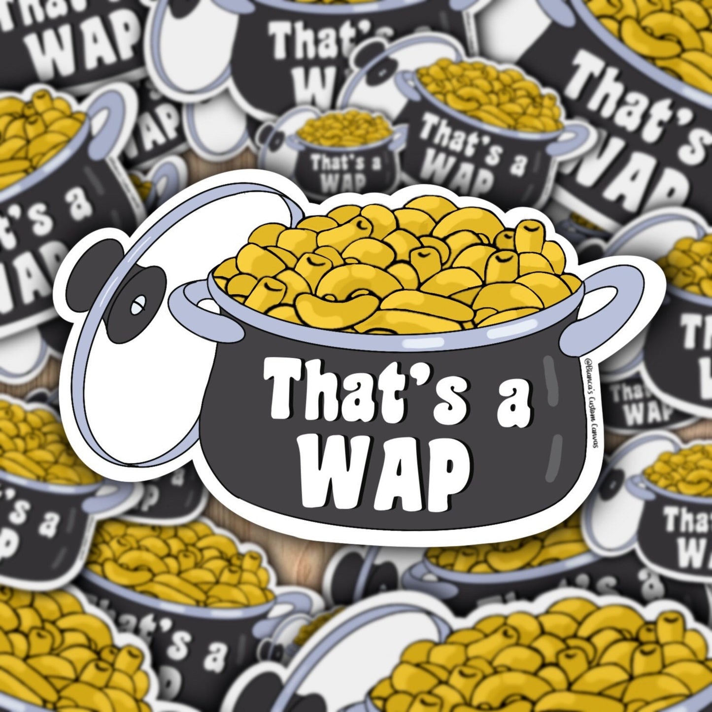 WAP Sticker macaroni Sticker