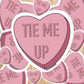 Naughty Conversation Heart Valentines Sticker pack