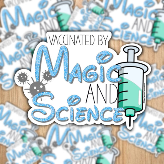 Vaccine Supercenter vinyl sticker