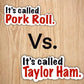 Pork Roll Water Proof Sticker
