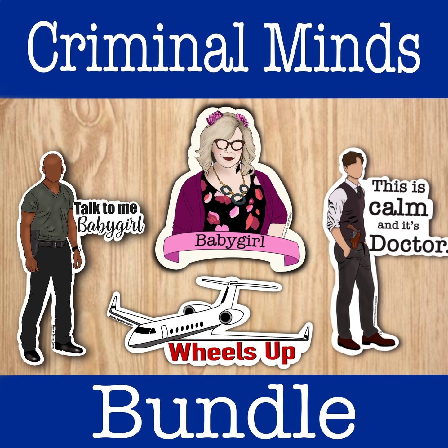 Criminal minds sticker bundle