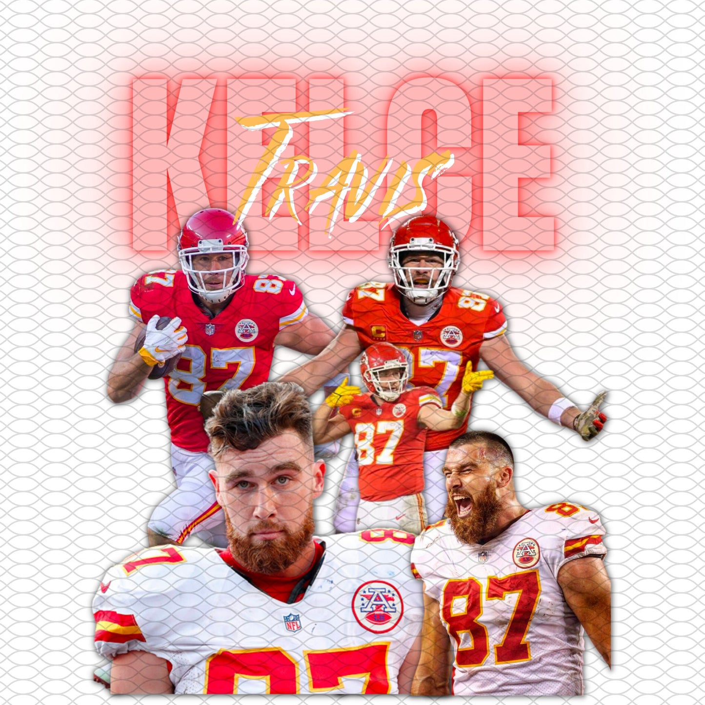 Travis Kelce Digital Download| Sublimation graphic| Kansas City graphics| Kelce Digital Download